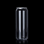 500ml clear PET can with 55mm lid – Can Café NZ