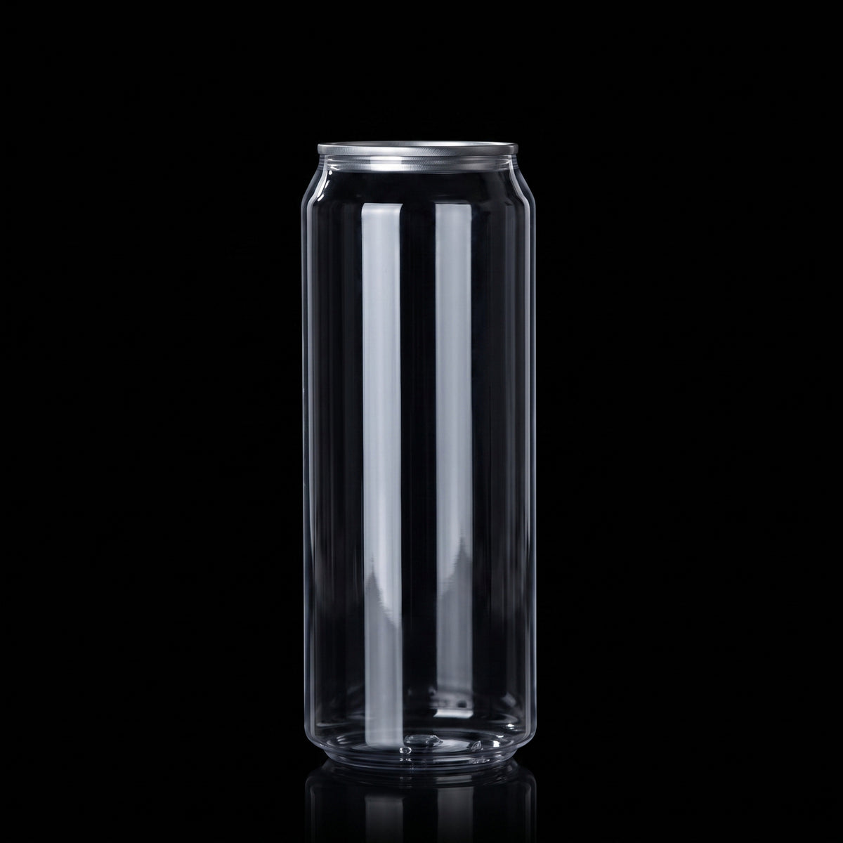 500ml clear PET can with 55mm lid – Can Café NZ