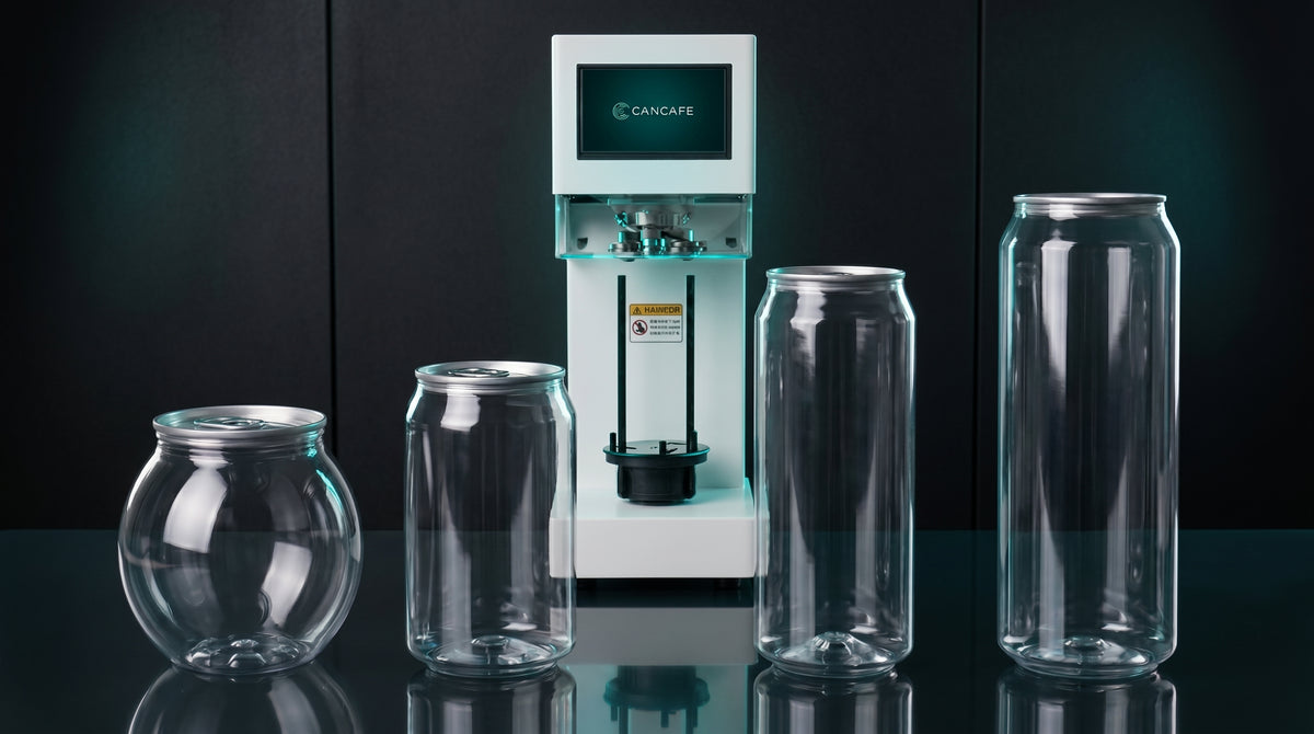 Can Café Starter Combo Pack – Machine + 200 Assorted Cans