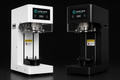 Can Café automatic PET can sealing machine NZ in black and white