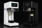 Can Café automatic PET can sealing machine NZ in black and white